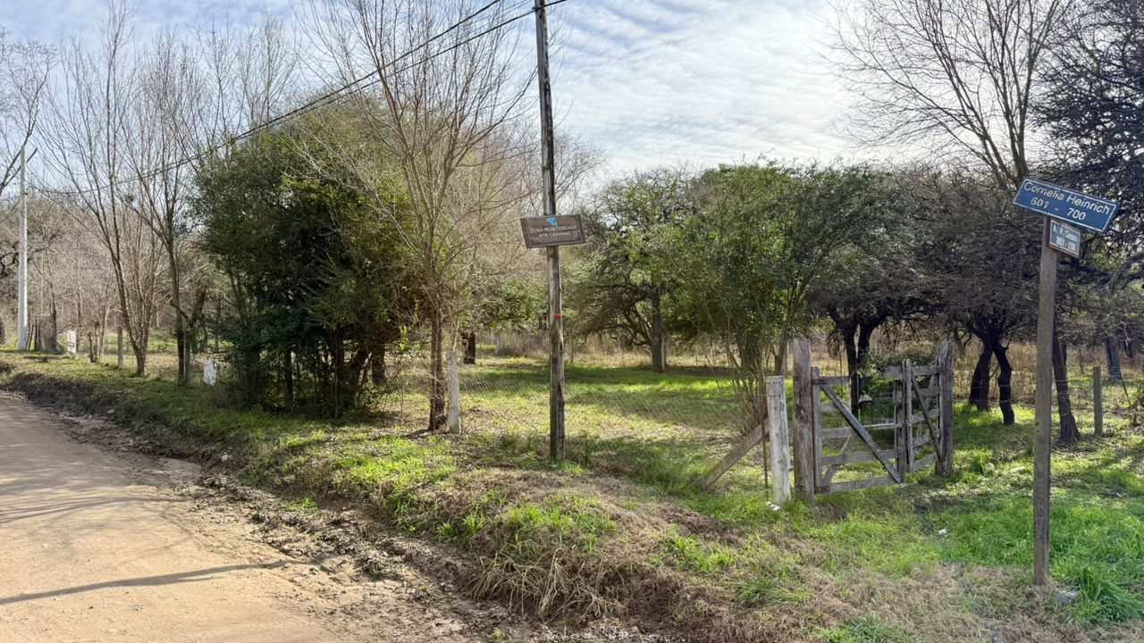 TERRENO ESQUINA EN Bº CUATRO HORIZONTES
